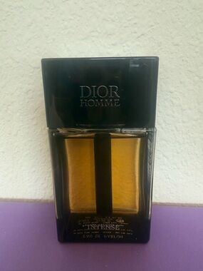 Dior Homme Intense Eau de Parfum - Black & Amber Bottle